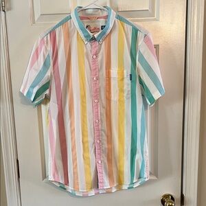 Chubbies Pastel Striped Button Down Shirt